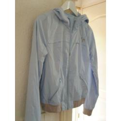 Abercrombie lichtblauw jack maat S