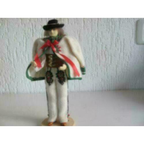 Polen pop Poolse danser handgemaakt Krakau 25 cm