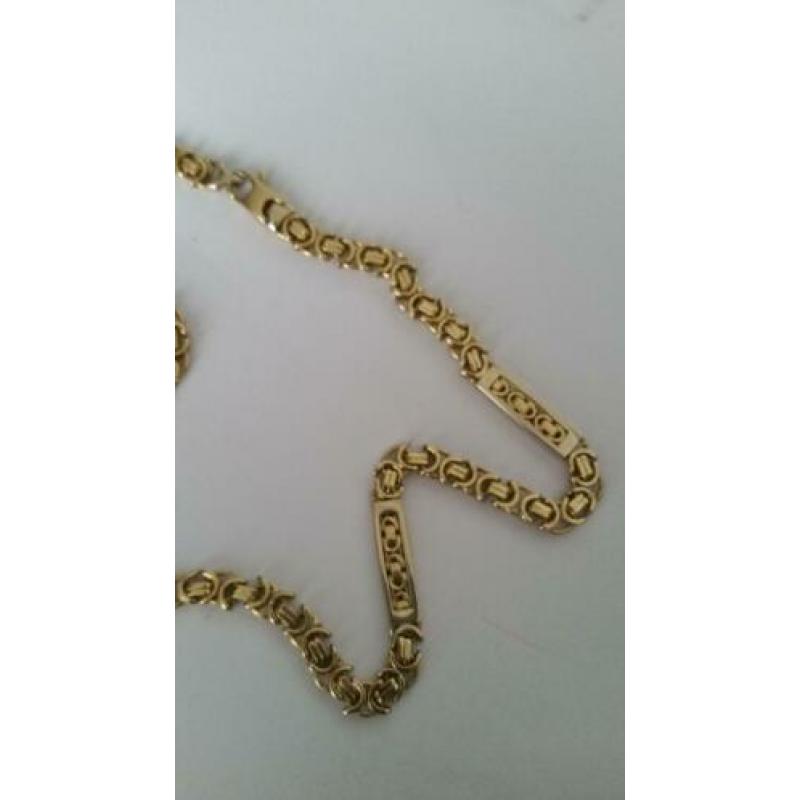 2 kettingen 14k 94gram te ruil