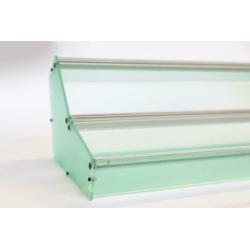 Eurorack case 6U 104HP semi-transparant plexiglas