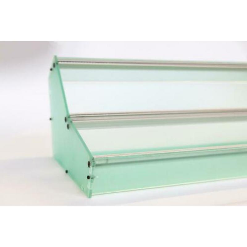 Eurorack case 6U 104HP semi-transparant plexiglas