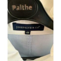 BLOUSE JOSEPHINE 44. Lichtblauw. Werkelijk zgan