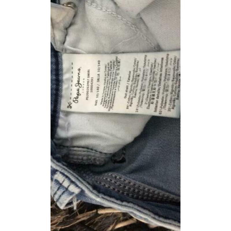 Pepe jeans skinny maat 140