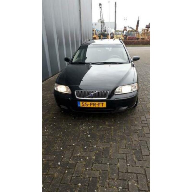 Volvo V70 2.4 D 2004 Zwart airco clima