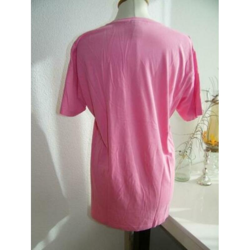CULT EDITION Heren Shirt Roze Maat L