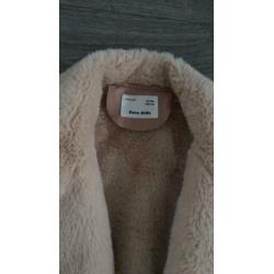 Biker lammy jas zachtroze zara maat 140