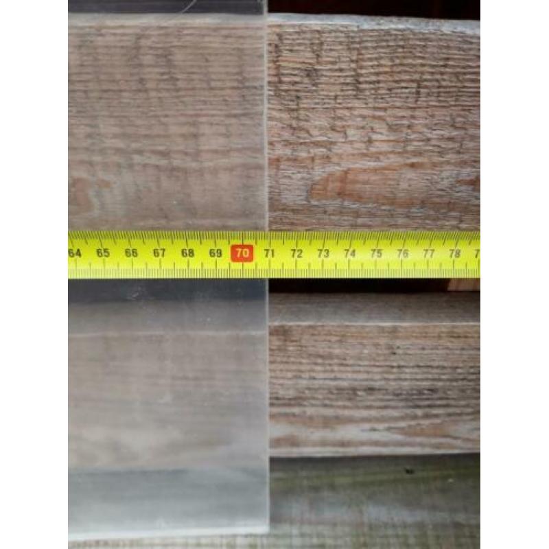 Acrylaat perspex plexi plaat glashelder 15mm