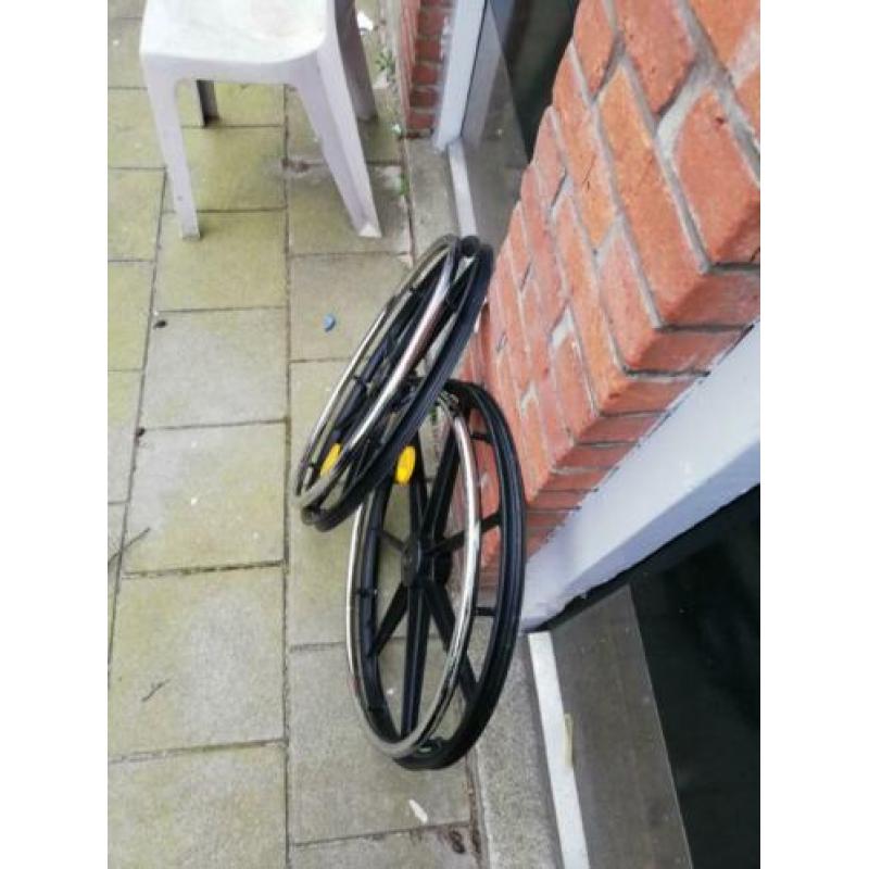 Te koop Rolstoel spaak velg (2 stuks)