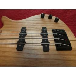 GMR Soundboard Custom Jazz 4 - Ash/Maple/EMG-JVX