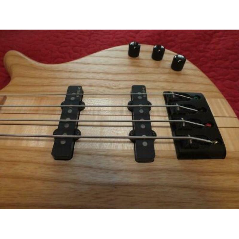 GMR Soundboard Custom Jazz 4 - Ash/Maple/EMG-JVX
