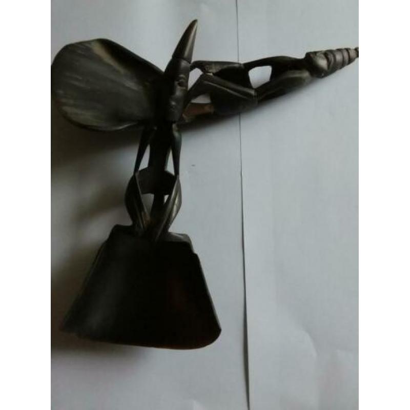 Hoorn lepels hoorns 2 x taxidermy