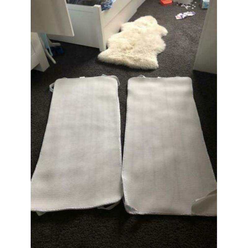 Aerosleep matras 2x evt incl bijbehorende aerosleep hoeslake