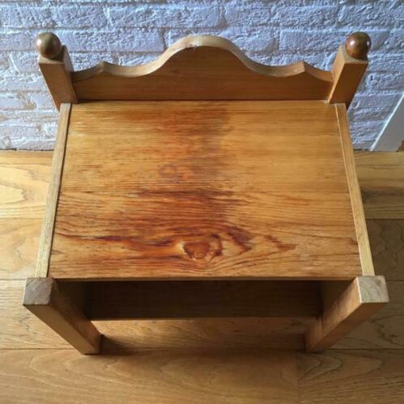 Grenen houten nachtkastje - opknapper - hout