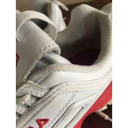 Fila’s schoenen wit/rood maat 39 zgan