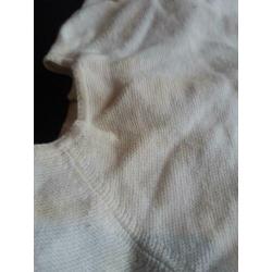 Beige pakje 54-60 katoen-wol