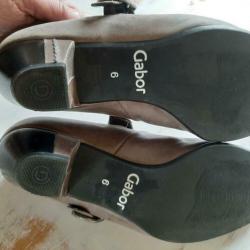 Zgs Gabor leer pumps 39 taupe