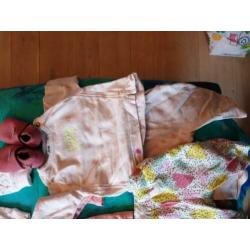 Grote stapel babykleding meisje maatje 56