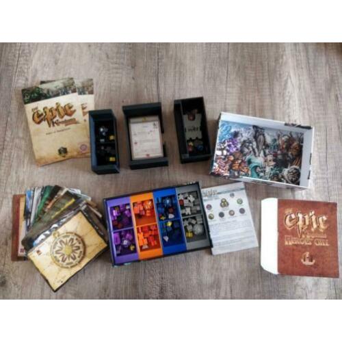 bordspel boardgame tiny epic kingdoms 2ndedition + expansion