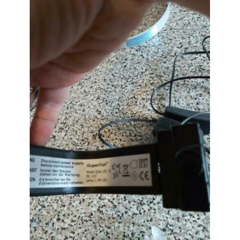 Aquarium led lamp,thermostaat, en verwarming