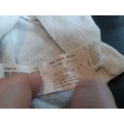 Beige pakje 54-60 katoen-wol
