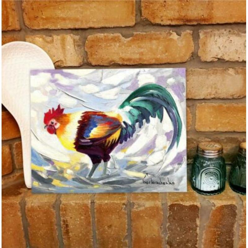 origineel olieverf schilderij - 012