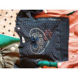 Grote stapel babykleding meisje maatje 56