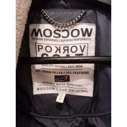 Mocsow jas XL Echte dons jas maat XL