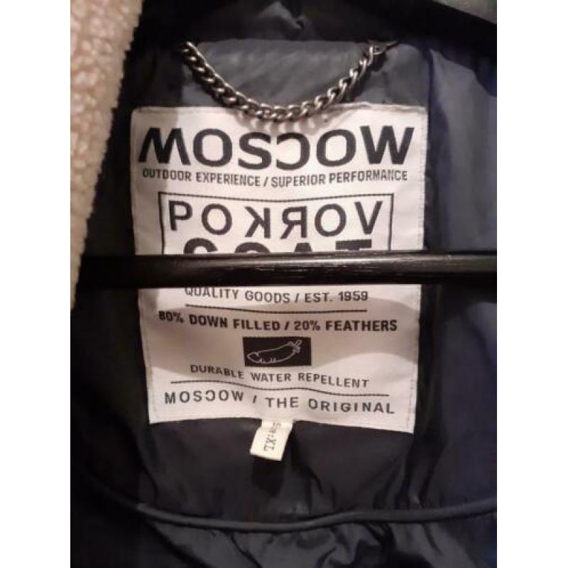 Mocsow jas XL Echte dons jas maat XL