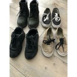 Timberland,Nike air max 90,2 paar Vans maat 31