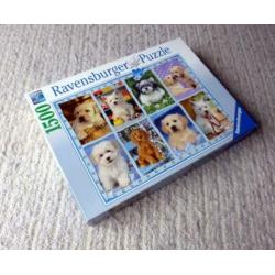Honden Puppies 1500 stukjes, Ravensburger - nieuw