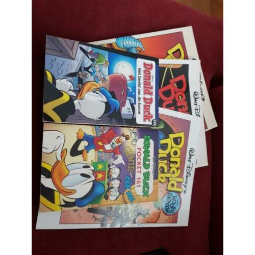 Donald Duck pockets en 'De beste verhalen' strips