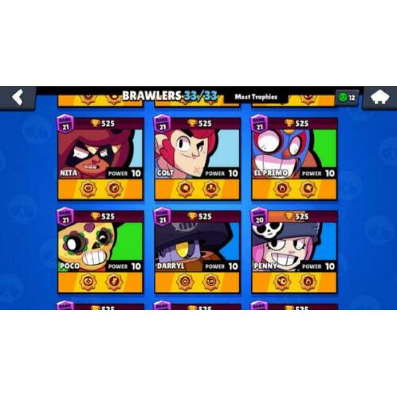 Brawl stars acc ruilen voor clash of clans acc