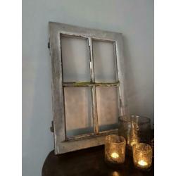 Oud Frans raam-paneel-landelijk-sober-brocante-stoer-robuust