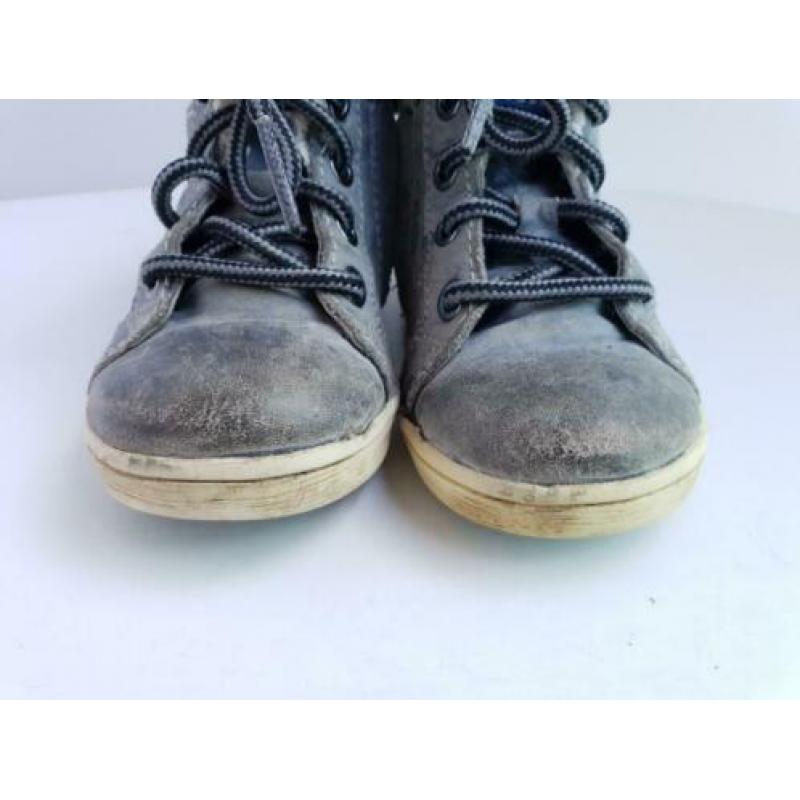Track Style TRST halfhoge schoenen blauw leer maat 21