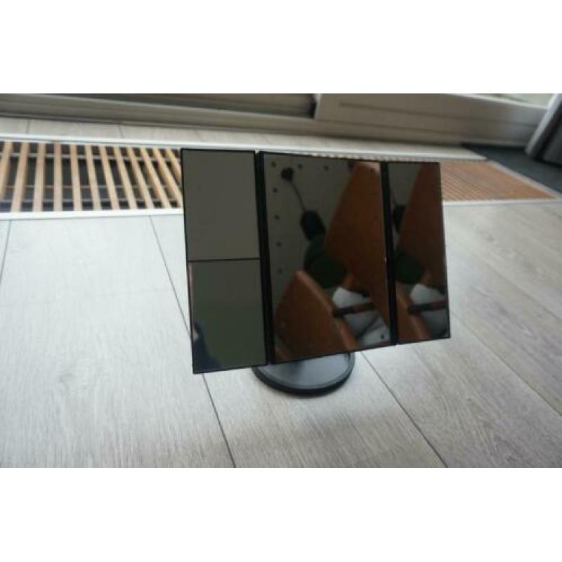 make-up spiegel met vergroting en led verlichting