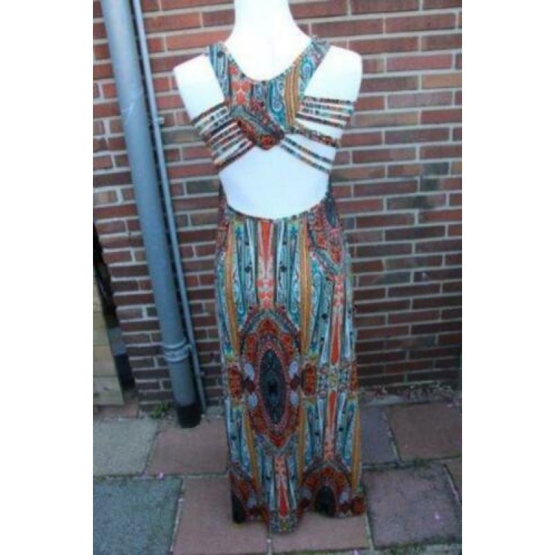 Jurk Elissa Maxi dress mt S aparte rug