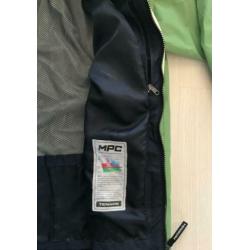 Groene Tenson jas/jacket (wind- en waterdicht) maat M/50