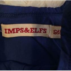 Imps & Elfs tuniek top bloesje blouse blauw maat 92