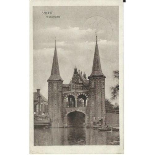 Sneek, set van 3 ansichtkaarten