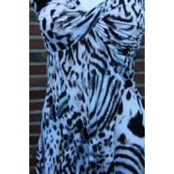 Jurk panter/ leopard Chilly mt 40 AANBIEDING