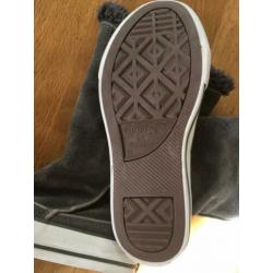 All Star Converse leuke suède laarzen in bruin/taupe maat 28