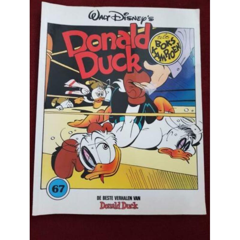 Donald Duck pockets en 'De beste verhalen' strips