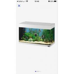 Ferplast Dubai 80 wit + JBL CristalProfi e701
