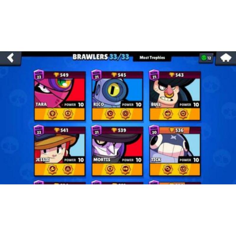 Brawl stars acc ruilen voor clash of clans acc
