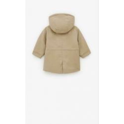 NIEUW / ZARA trenchcoat met teddy maat 86