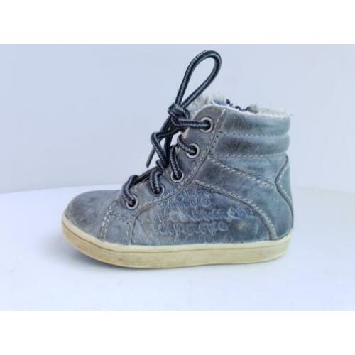 Track Style TRST halfhoge schoenen blauw leer maat 21