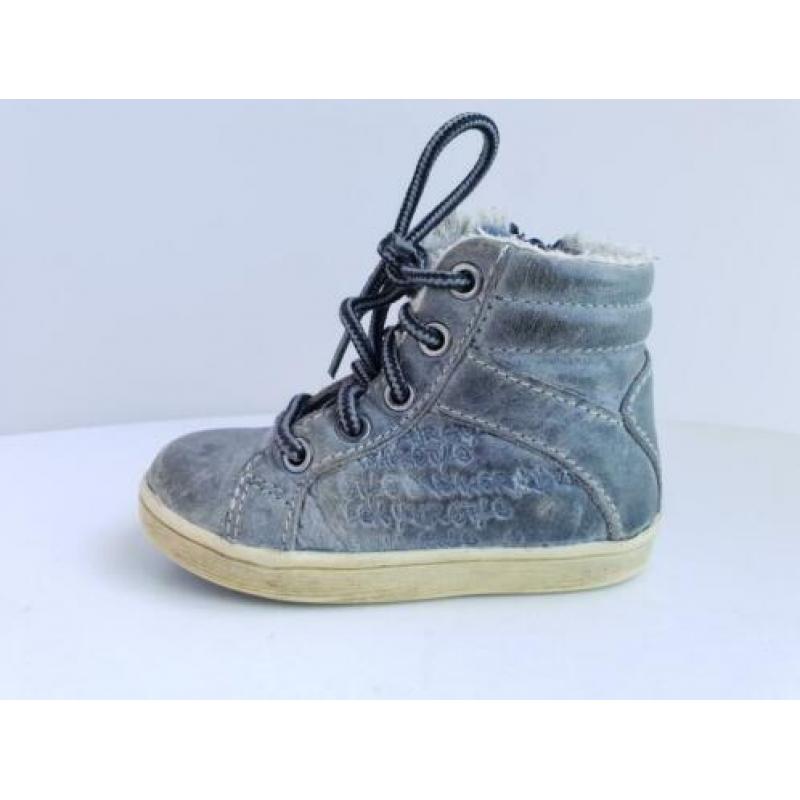 Track Style TRST halfhoge schoenen blauw leer maat 21