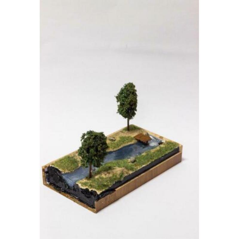 Diorama water