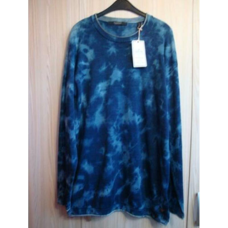 Nieuwe blauwe SCOTCH & SODA trui. Maat XL