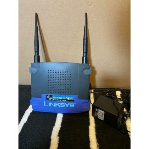 Zeer nette Linksys router Wireless-G 2.4 Ghz